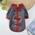 Good Kung Fu Chinese Style Hanfu Pet Clothes