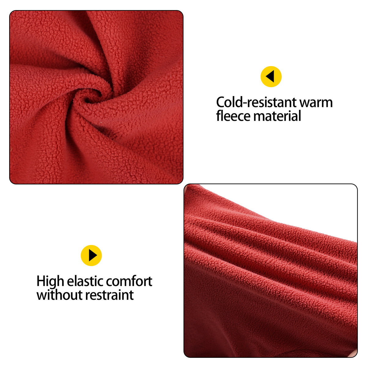 Pet Clothes Dog Polar Fleece High Collar Warm Fully Surrounded Cotton-padded Clothes