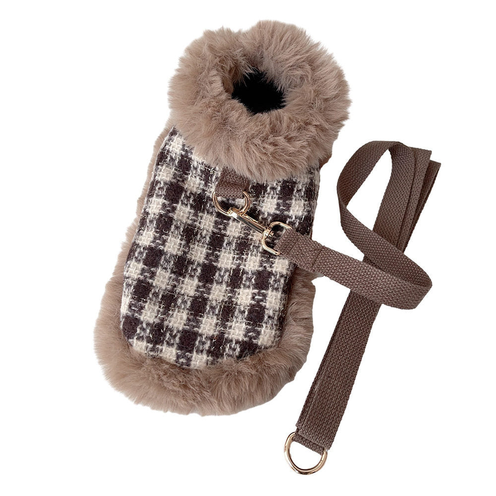 Pet Cape Leash Cat And Dog Clothing