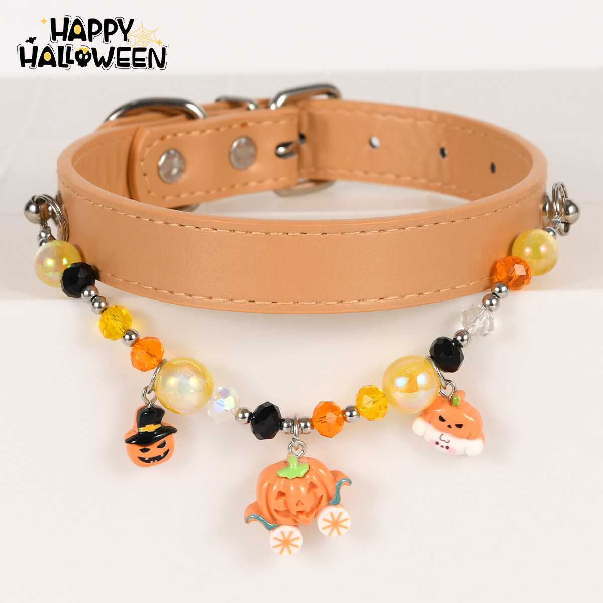 Cat Collar Niche Accessory Halloween Necklace With Beaded Embellishments