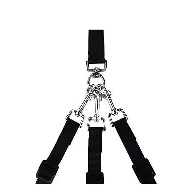 Three-Dog Leash Pet Garden Traction One-Leash-Three-Pets Chain Strap P-Rope