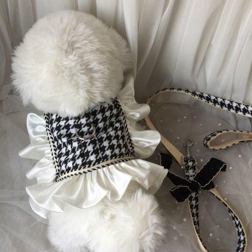Dog Vest Hand Holding Rope Clothes Chest Strap
