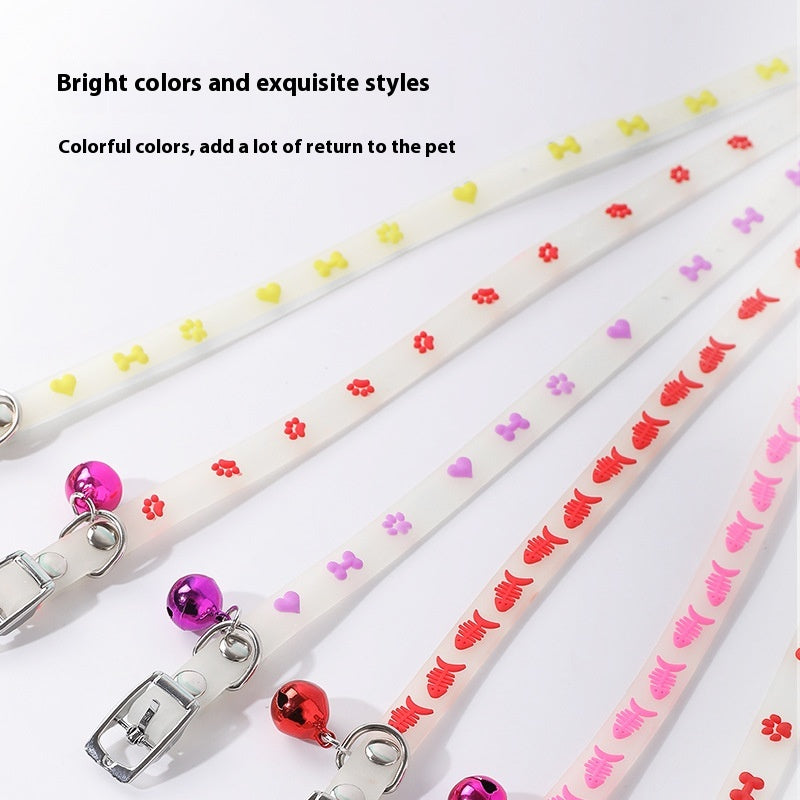 Meow Xinbao Pet Luminous Collar Collar Luminous Necklace At Night