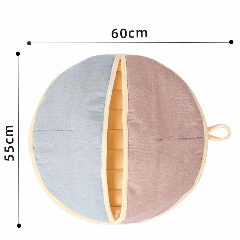 Winter Pet Color Matching Plus Cotton Cat Litter