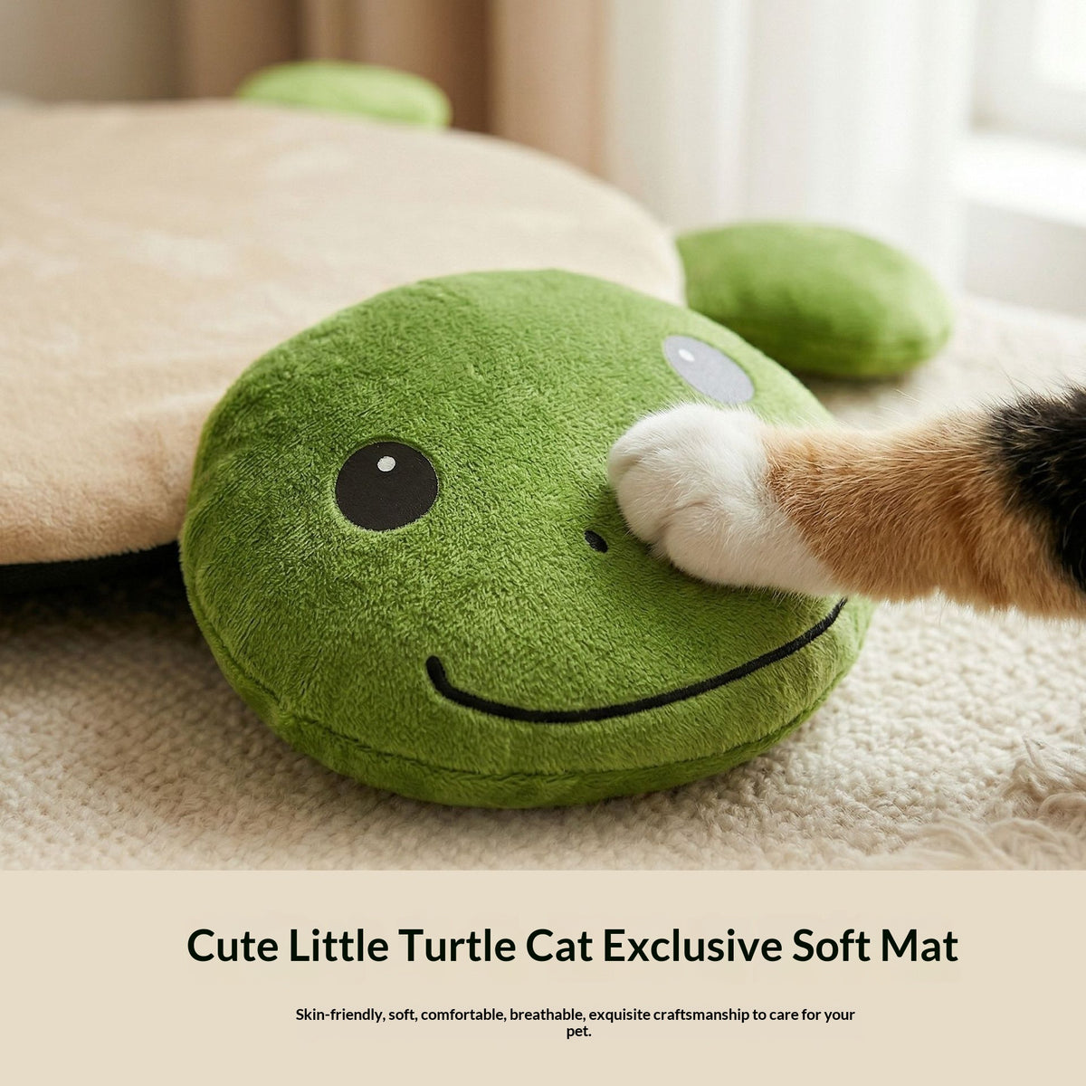 Indoor Portable Pet Sleeping Bed, Lightweight Cat And Dog Rest Mat, Non-Slip Warm Sleeping Mat, Easy To Clean Pet Daily Necessities