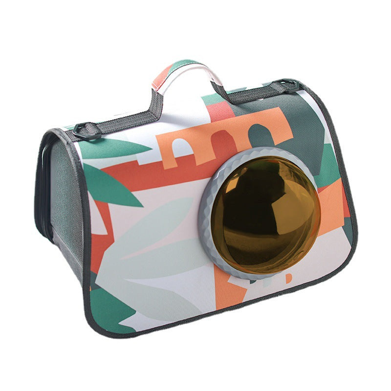Pet Supplies Cat Bag Out Transparent Space Cover Flight Case