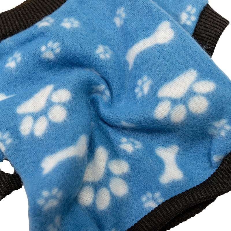Dog AutumnWinter Shaggy Fleece Sweatshirt Pet Clothes