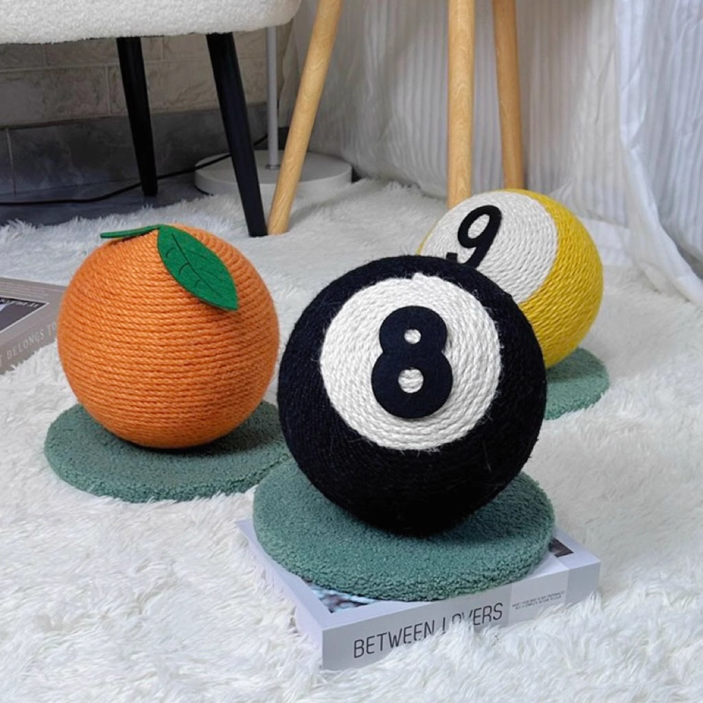 Fruit-shaped Cat Scratcher Small Cat Tree Claw-sharpening Pet Toy