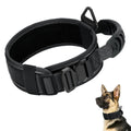 C4 Reflective Dog Collar Tactical Metal Buckle Dog Collar