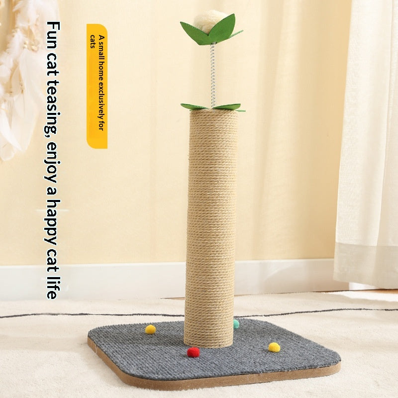 Cat Scratching Post Toy Vertical Scratching Board Toy Self-Entertainment Boredom-Busting Cat Supplies