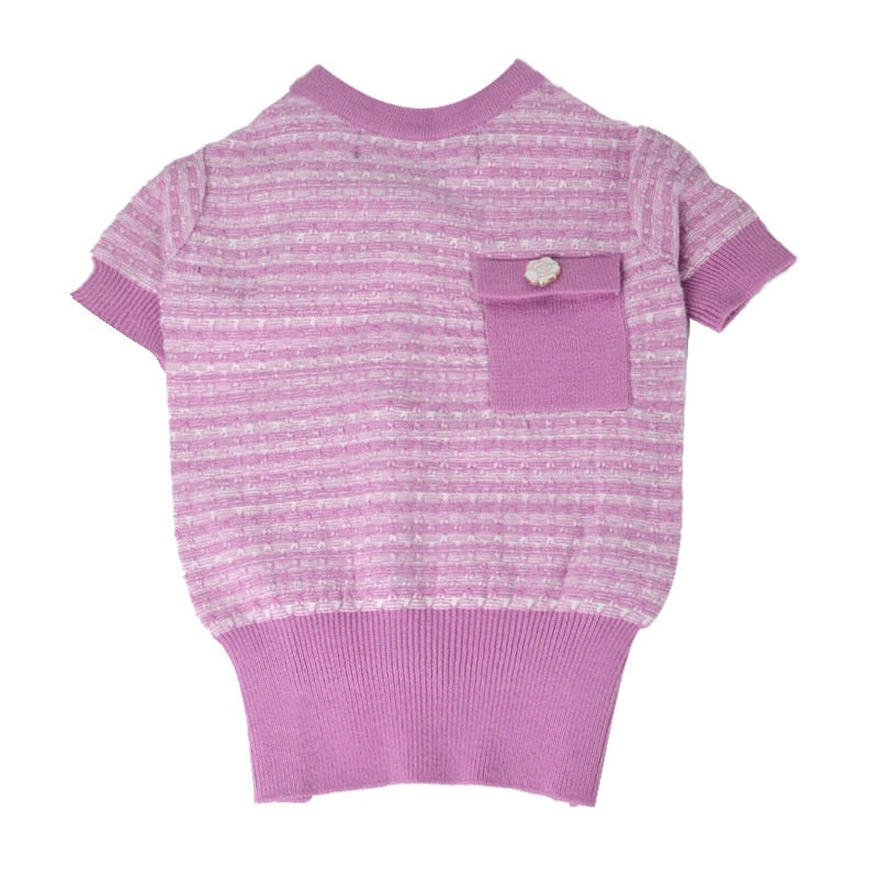 Autumn And Winter Pet Classic Style Schnauzer Clothes