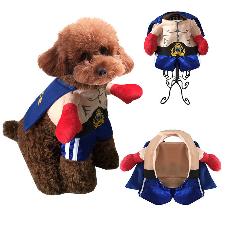 Halloween Dog Clothes Boxer Upright Outfit