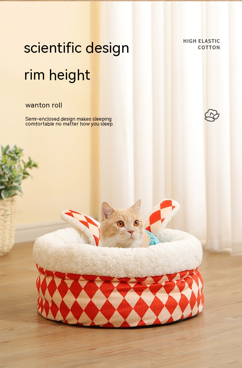 Circus Warm Cute Pet Bed Four Seasons Universal
