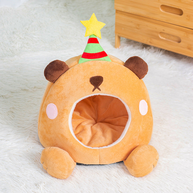 Lucky Star Cat Nest Cute Shape Four Seasons Universal Cat Nest Warm