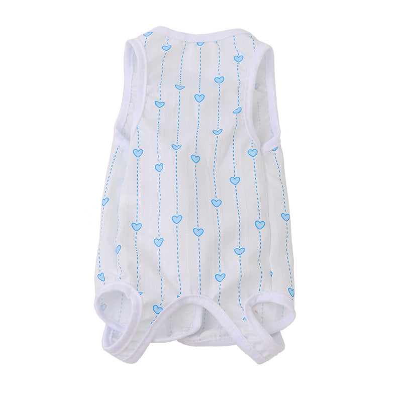 SpayNeuter Recovery Suit For Cats Postpartum Breathable Pet Supplies