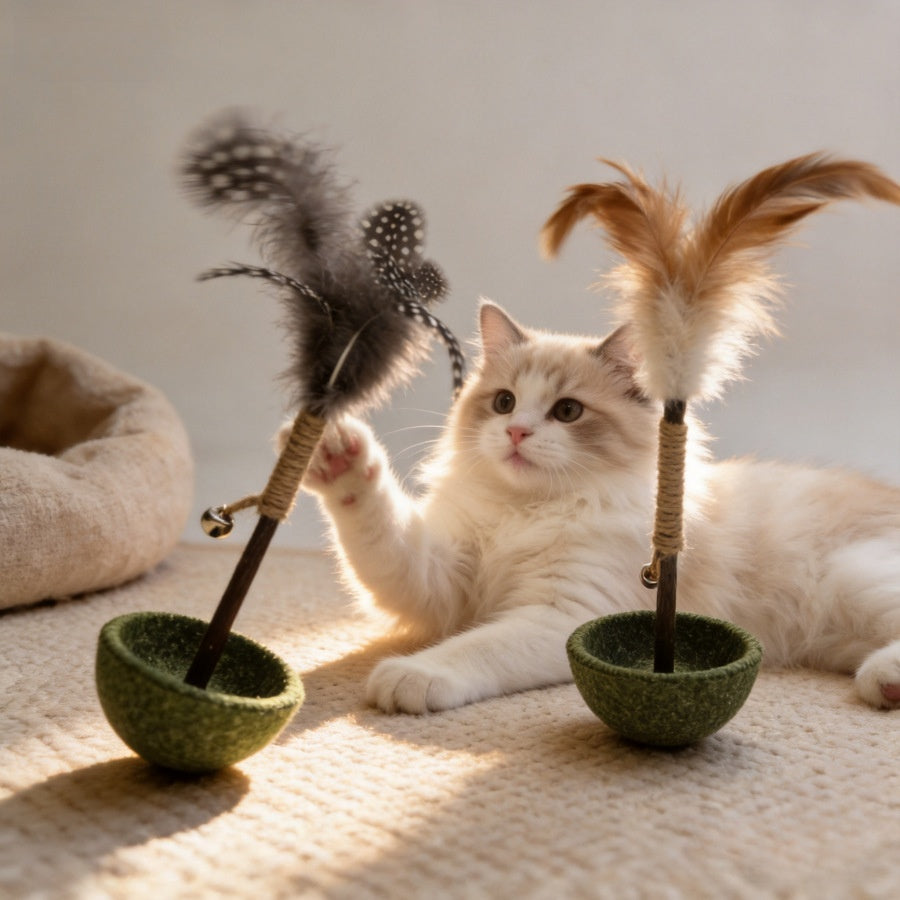 Cat Roly-poly Toy A Self-amusing Boredom-busting Gadget