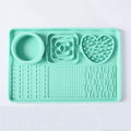 Multifunctional Solid-Color Silicone Pet Feeding Bowl