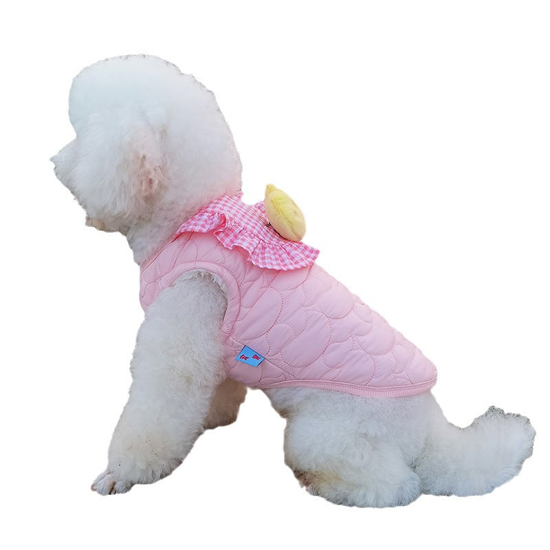 Cat Small Square Towel Little Duck Vest Clothes
