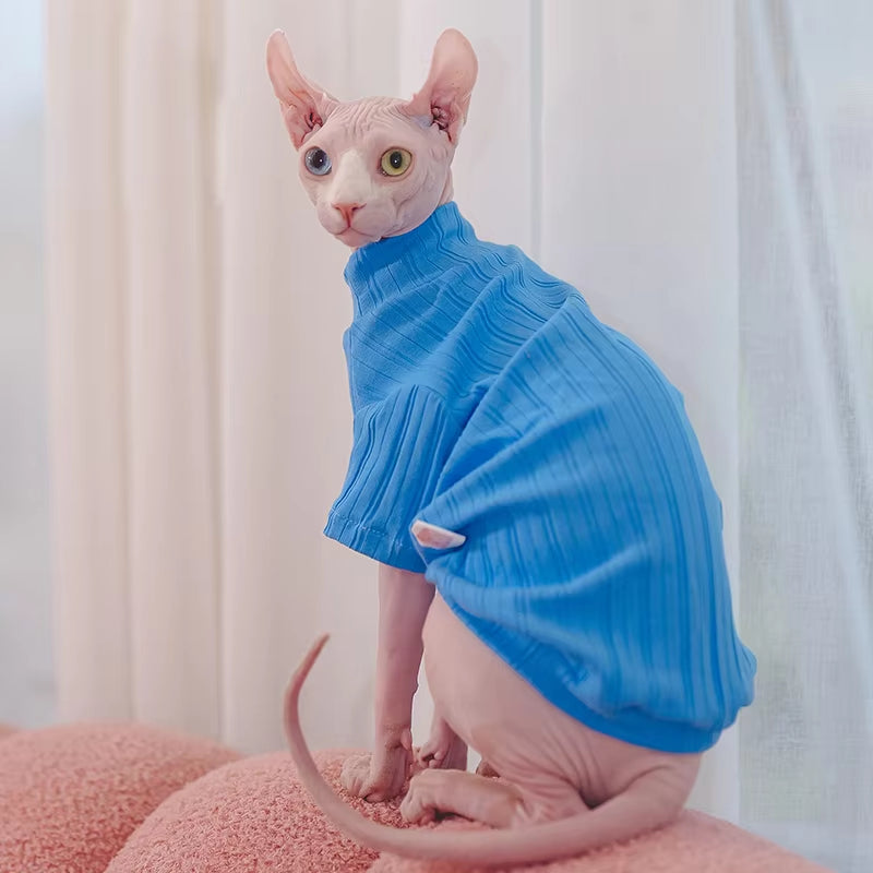 Soft Sphynx Sweater Hairless Cat Clothes