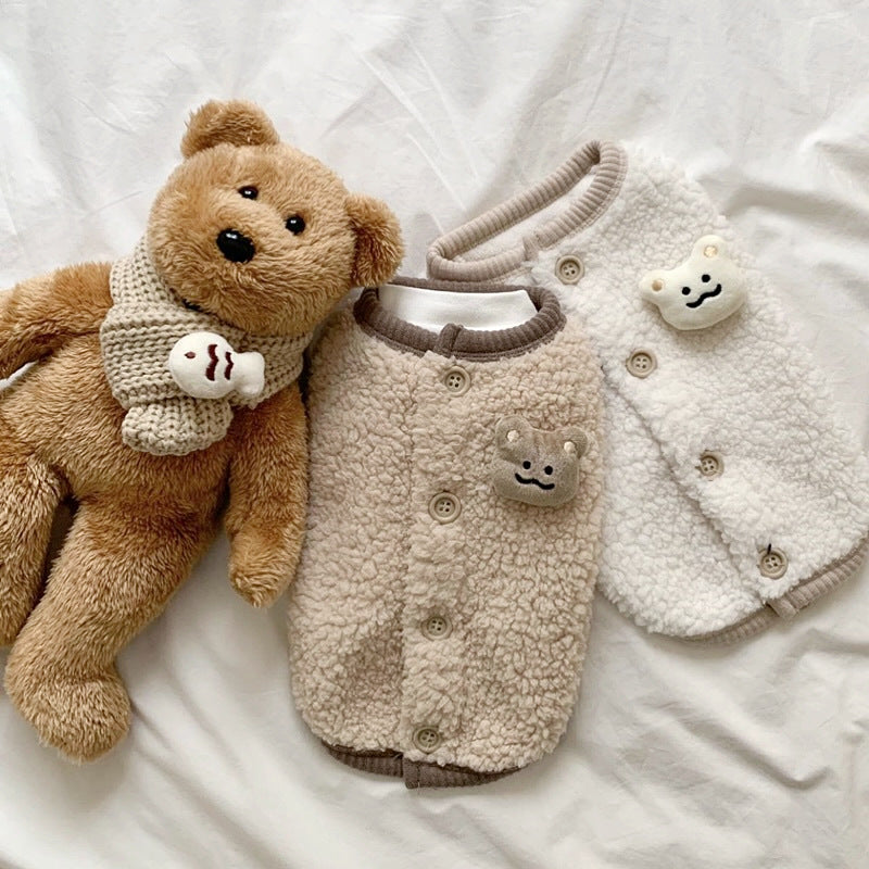 Thickened Warm New-style Cotton Coat For Pets