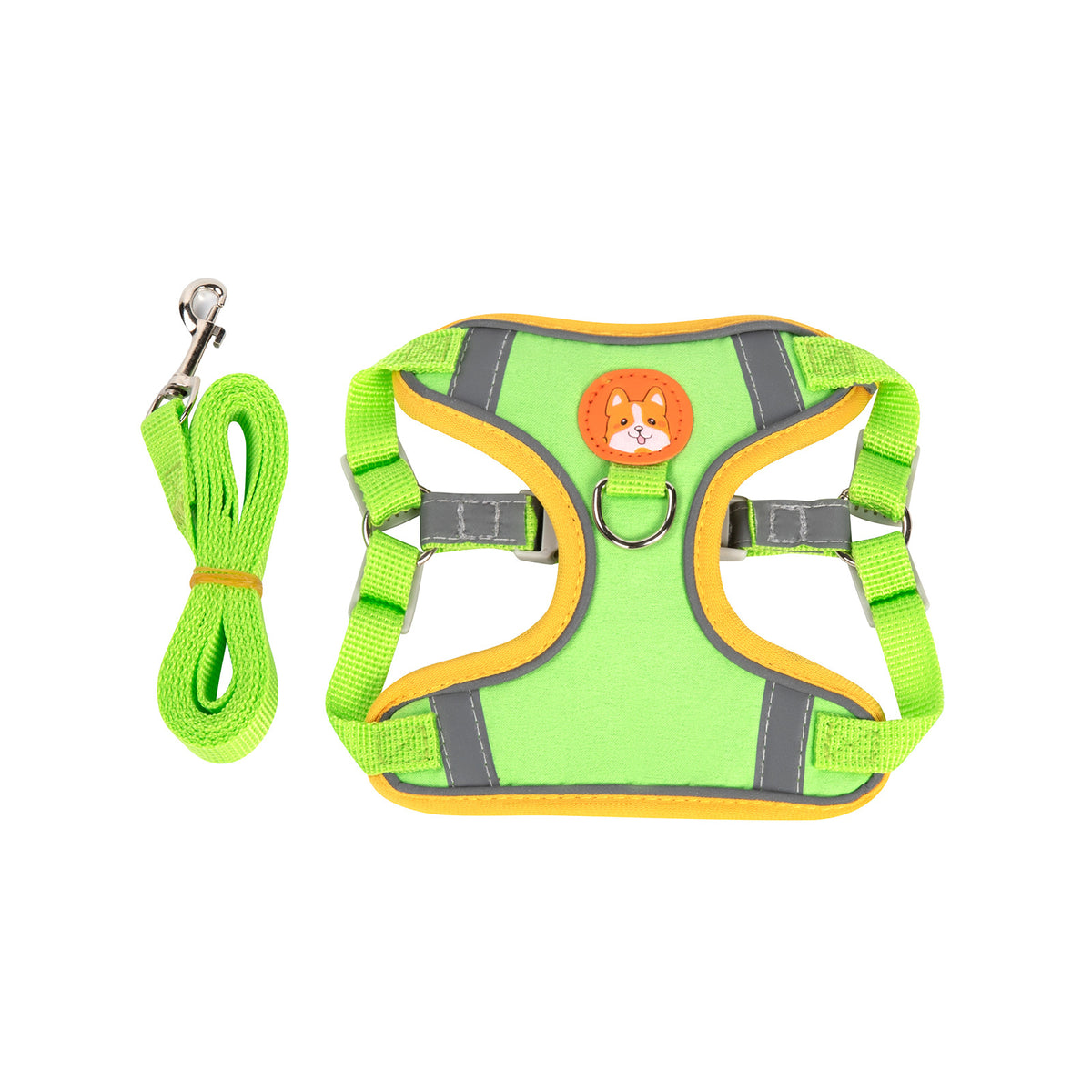 Dog Haulage Rope Package Adjustable Anti Breaking Loose Vest Pet Harness