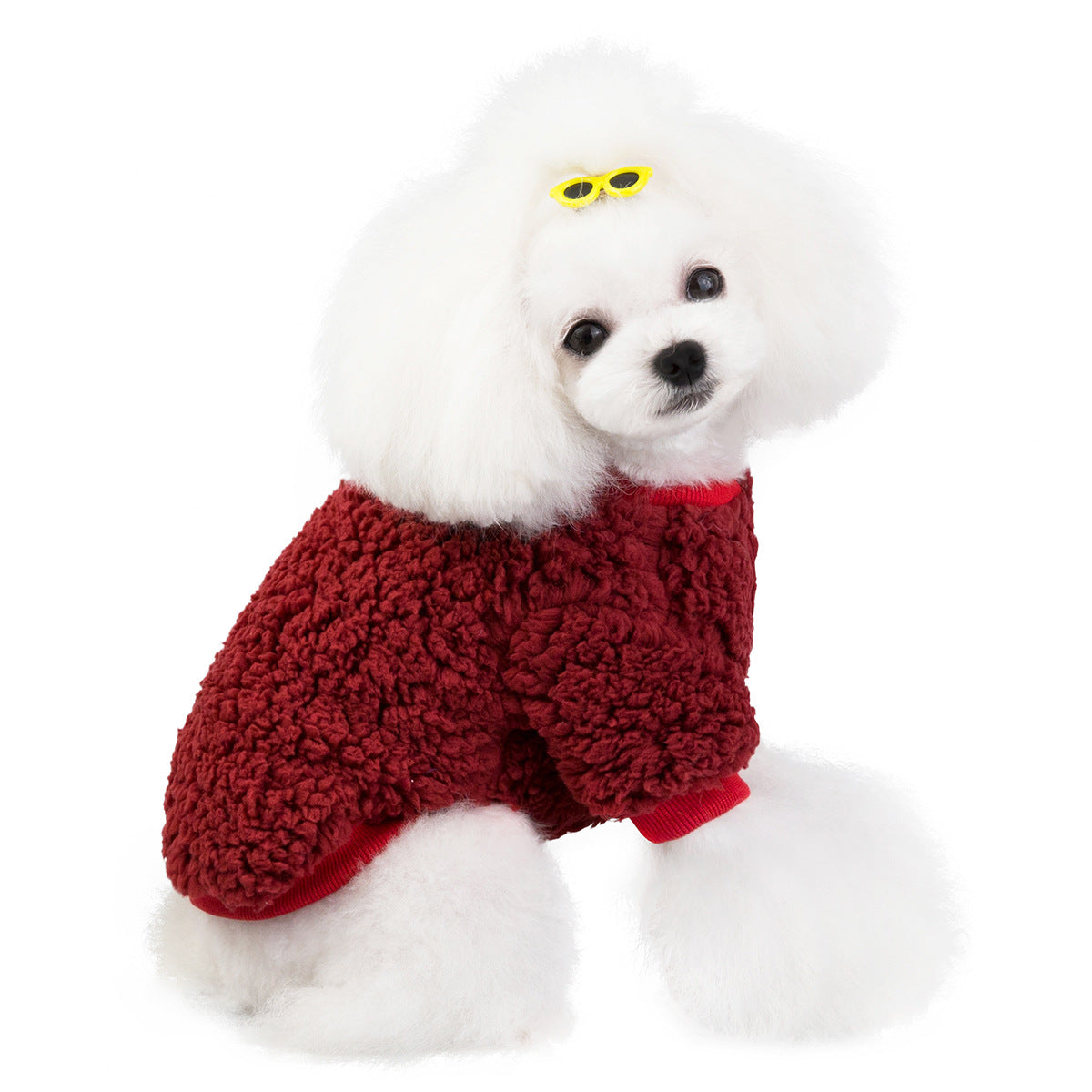 Pet Cat Dog Clothes Autumn And Winter Velvet Coat