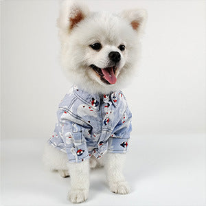 Puppy Printed Shirt Dog Clothes