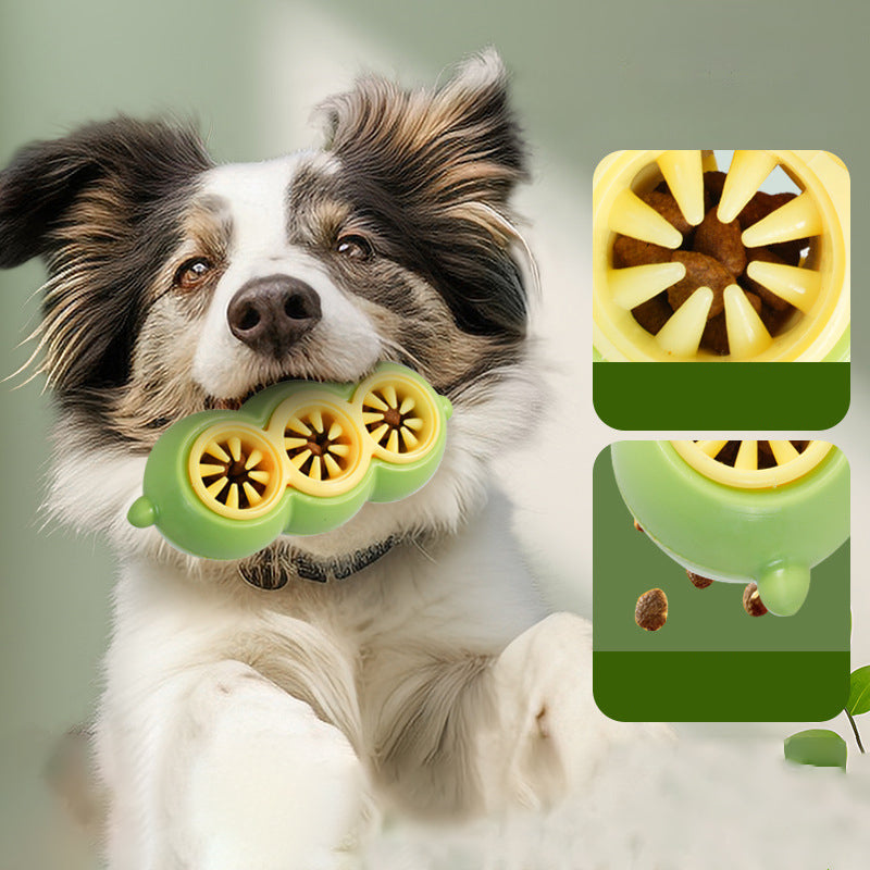 Puzzle Toy For Dogs And Pets Food Leak Device Tooth Cleaning Snacks Bite Resistant