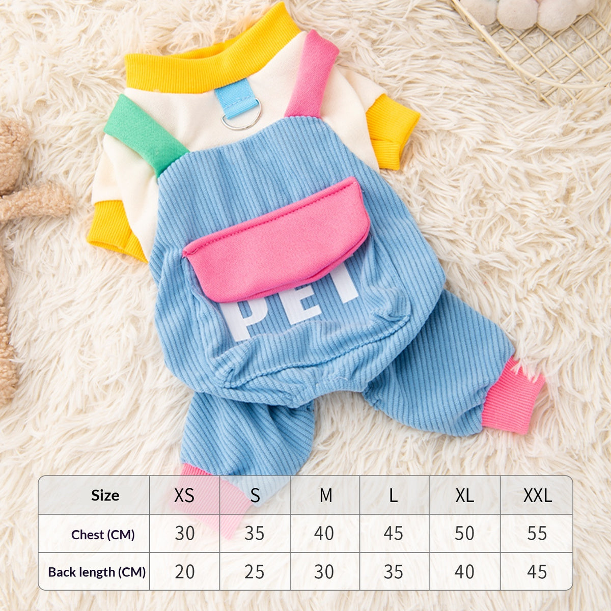Dog Polyester Clothing For Fall And Winter Pets