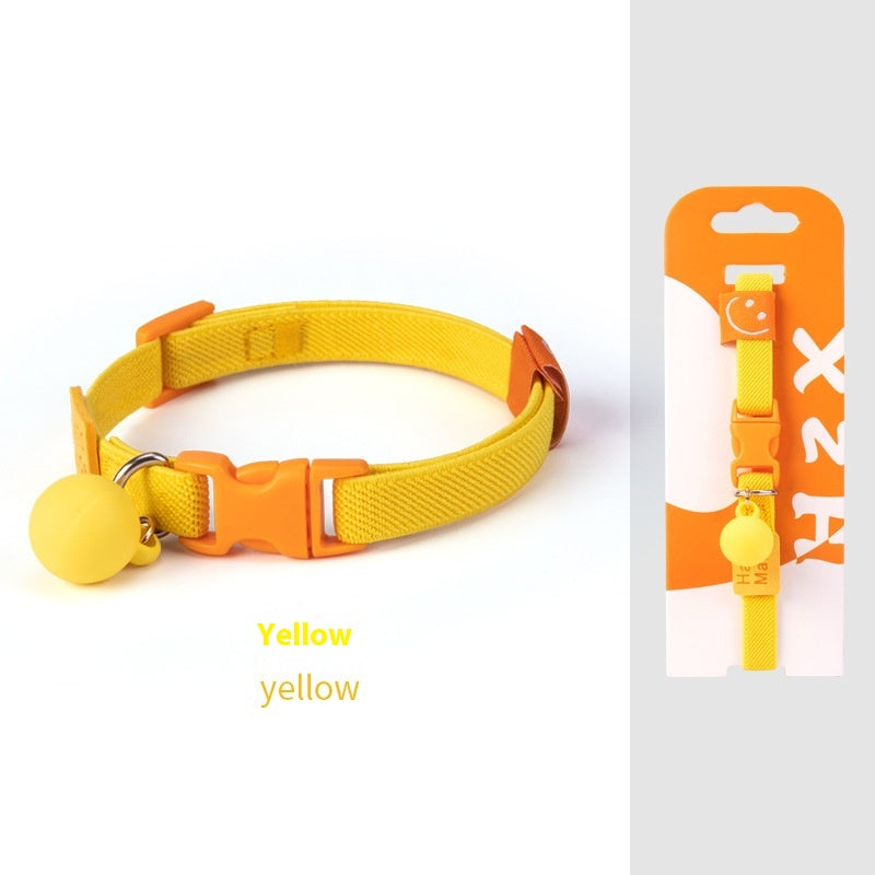 Small Dog Decorations Pet Collar Polyester