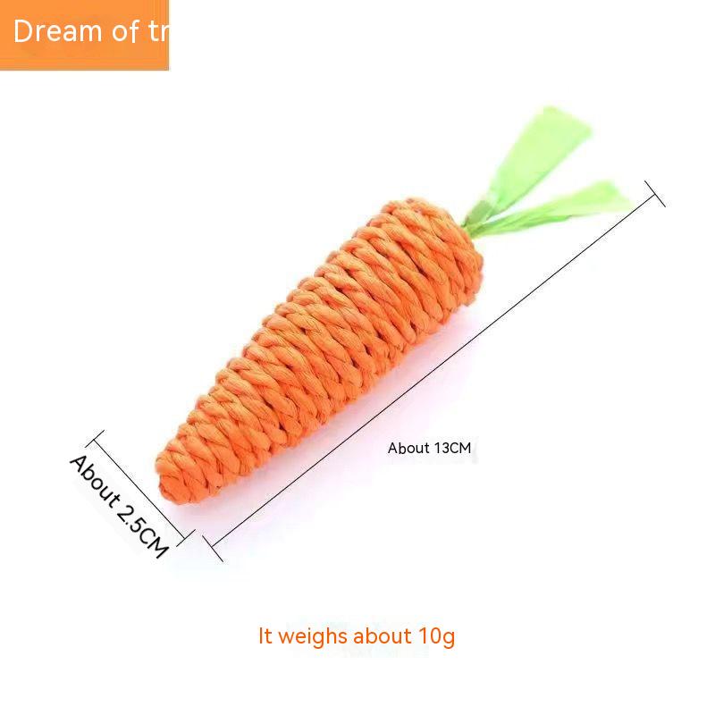 Sound Carrot Kittens Molar Rod Cat Scratch Board