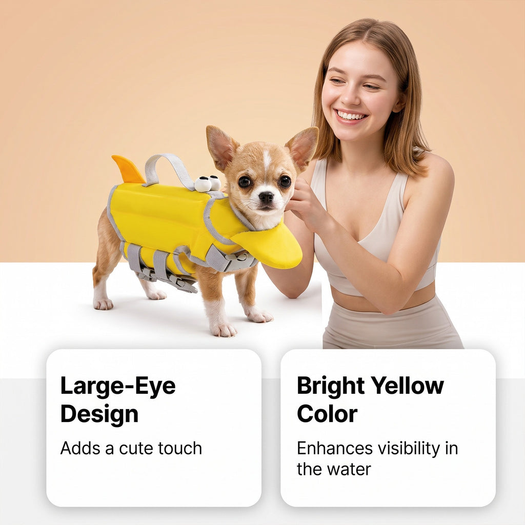 Dog Buoyancy Vest, Everyday Pet Swimming Anti-sinking Aid, Dog Water Buoyancy Equipment And Protective Gear