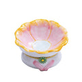 Cat Bowl Ceramic Plate Bowl Cat Food Holder Pet Bowl Plate