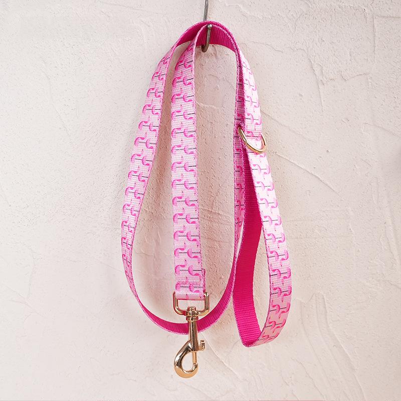 Self-designed Soft And Comfortable Pet Dog Collar Leash Set