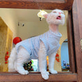Hairless Cat Clothing Summer Air-conditioning Outfit Soft Four-legged Vest