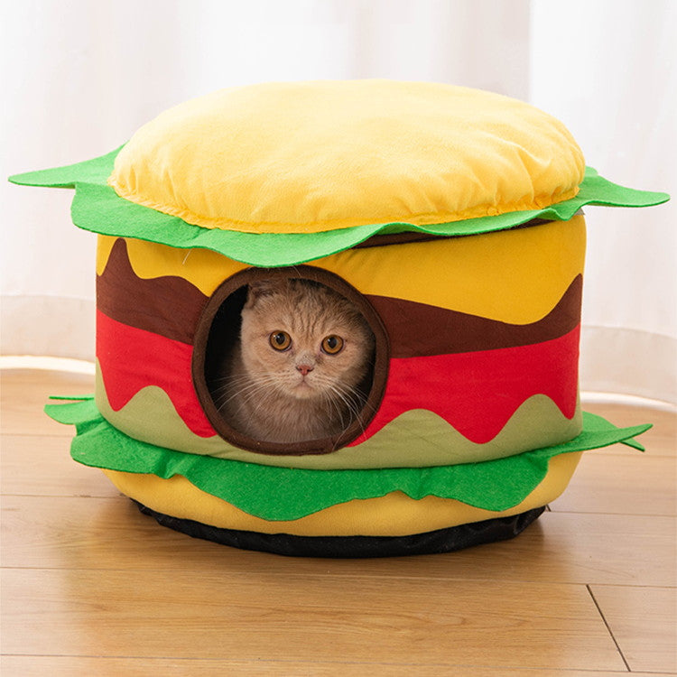 Cyber Celebrity Cat Nest Warm Closed
