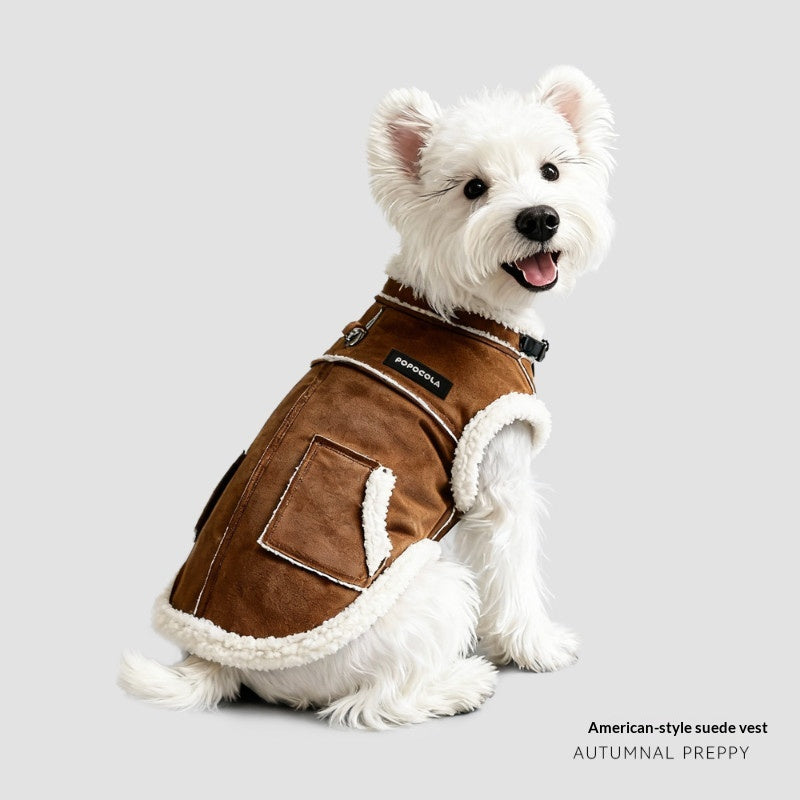 Puppy Clothes Bichon Frise Teddy Shih Tzu Winter Outfits West Highland Terrier Small Dog Cotton Pet Coats