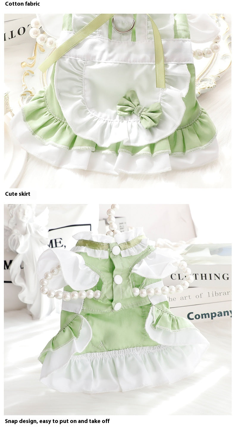 Pet Small Dog Cat Thin Clothes Skirt