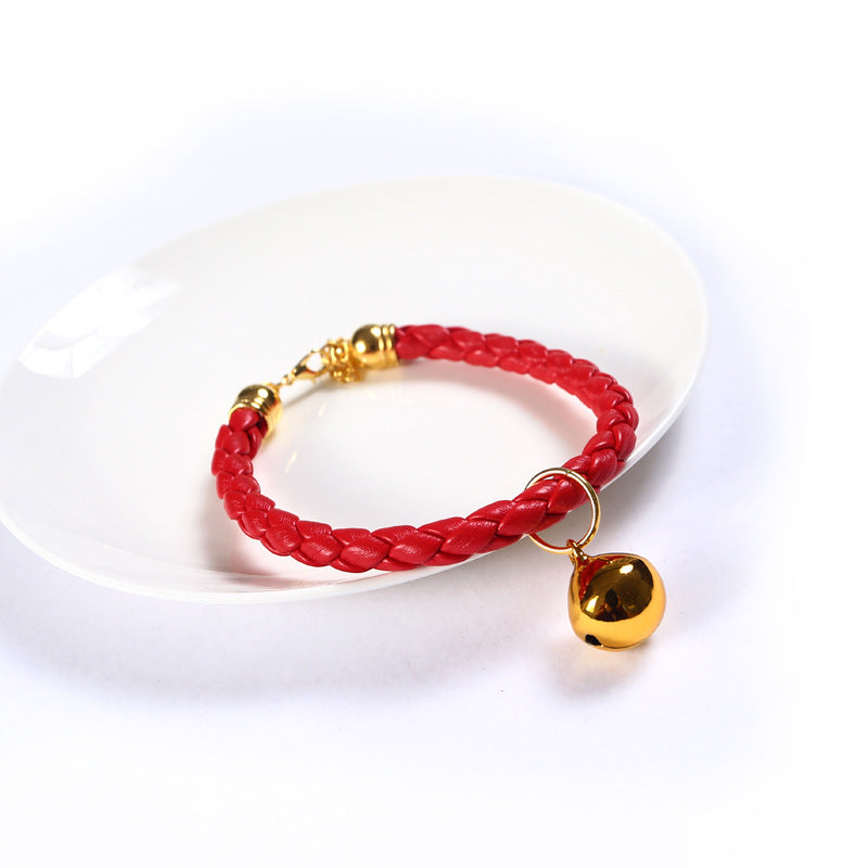Preparation of PU leather adjustable pet bell