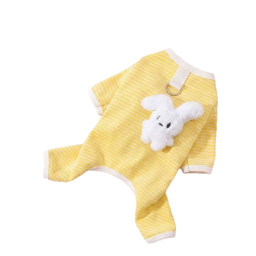Pet Dog Thermal Four-legged Fleece Jacket With Belly Cover