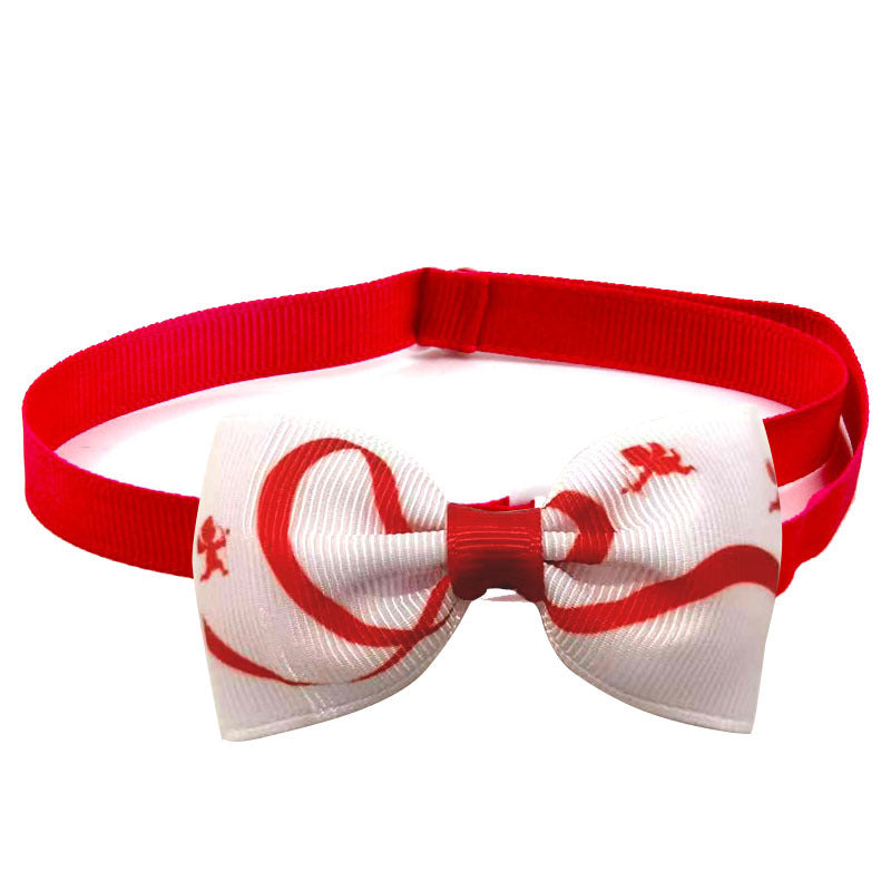 Pet Bow Tie Loving Cupid Cat