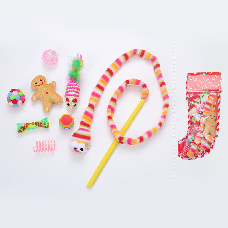 Warm Winter Cat Christmas Gift Set