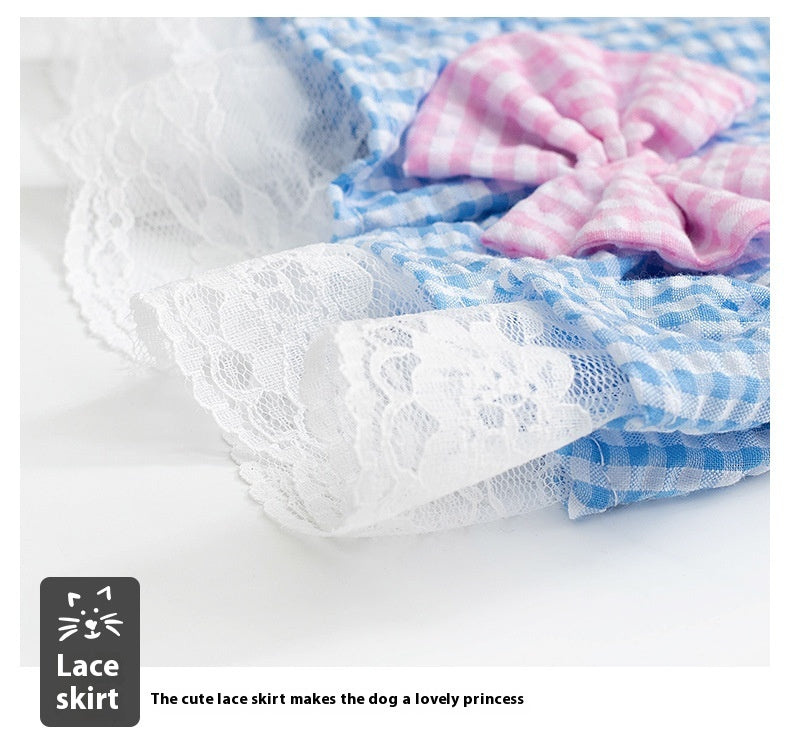 Summer Thin Princess Dress Small Dog Clothes