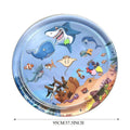 Water Sensory Playmat For Cats Thickened Upgraded Cat Dog Toys Bored Pet Animals Cat Kicker Toys Self Play Mat Interactive Toys Pet Water Sensory Mat