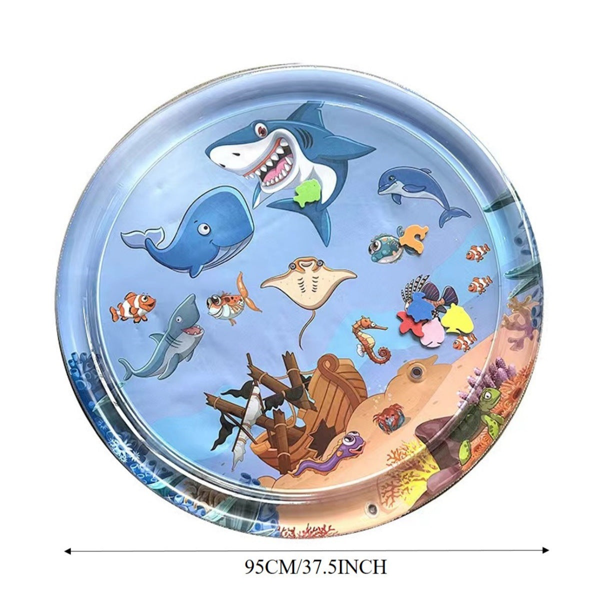 Water Sensory Playmat For Cats Thickened Upgraded Cat Dog Toys Bored Pet Animals Cat Kicker Toys Self Play Mat Interactive Toys Pet Water Sensory Mat