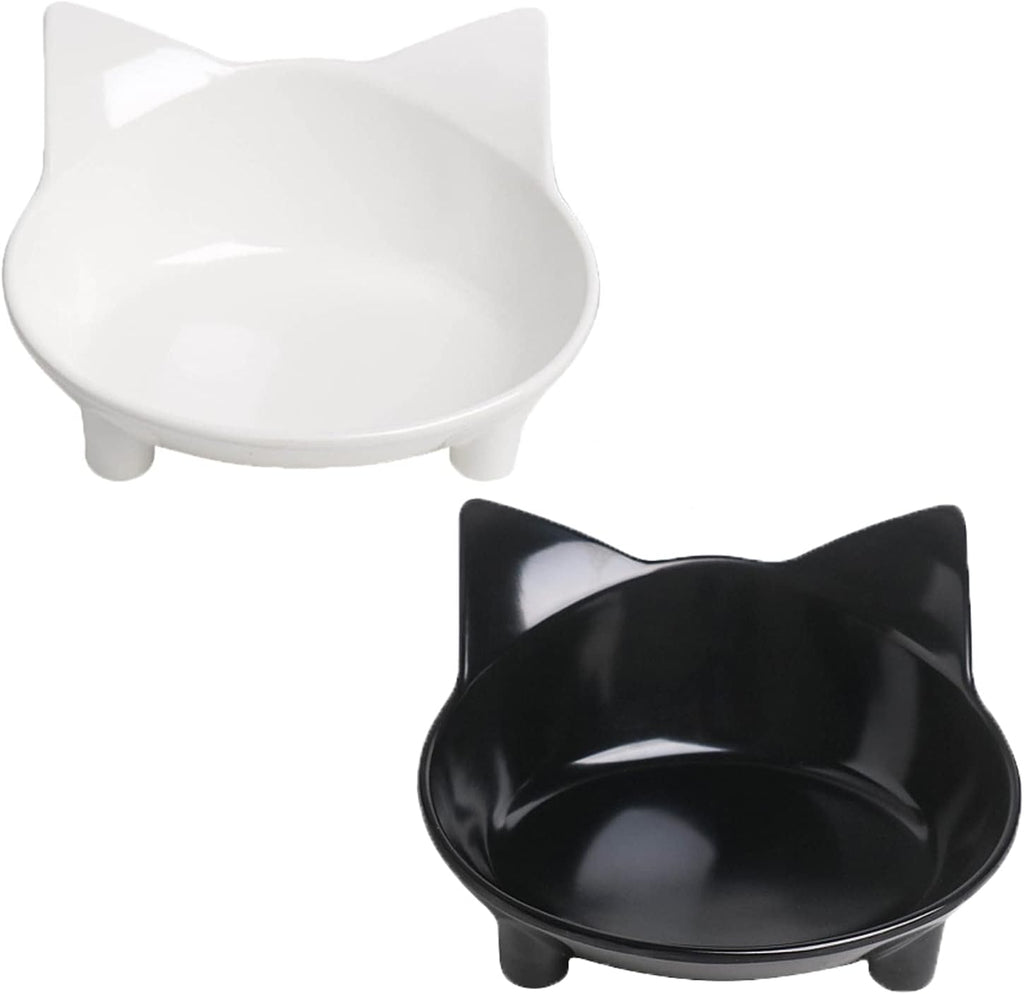 Cat Bowls Non Slip Cat Food Bowls Pet Bowl Shallow Cat Water Bowl To Stress Relief Of Whisker Fatigue Dog Bowl Cat Feeding Wide Bowls For Puppy Cats