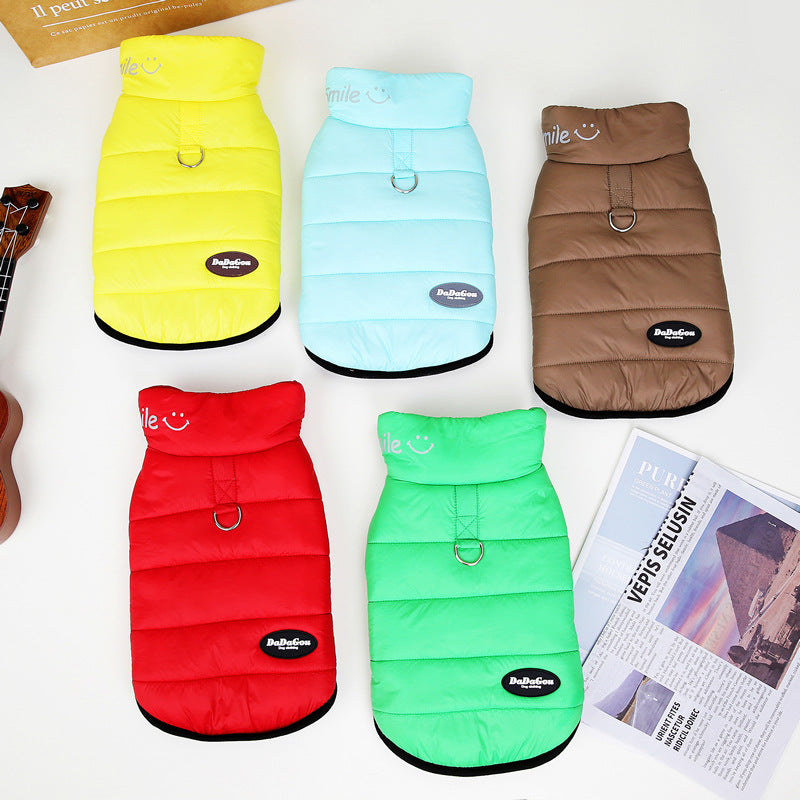 Small Pet Clothing Two-legged Cotton-padded Clothes