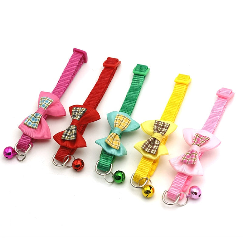 Pet Bell Bow Neck Collar