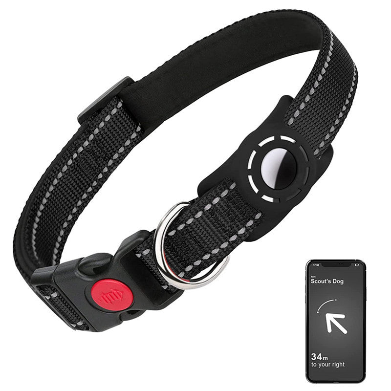 Tracker Protective Cover Diving Cloth Reflective Nylon Dog Collar