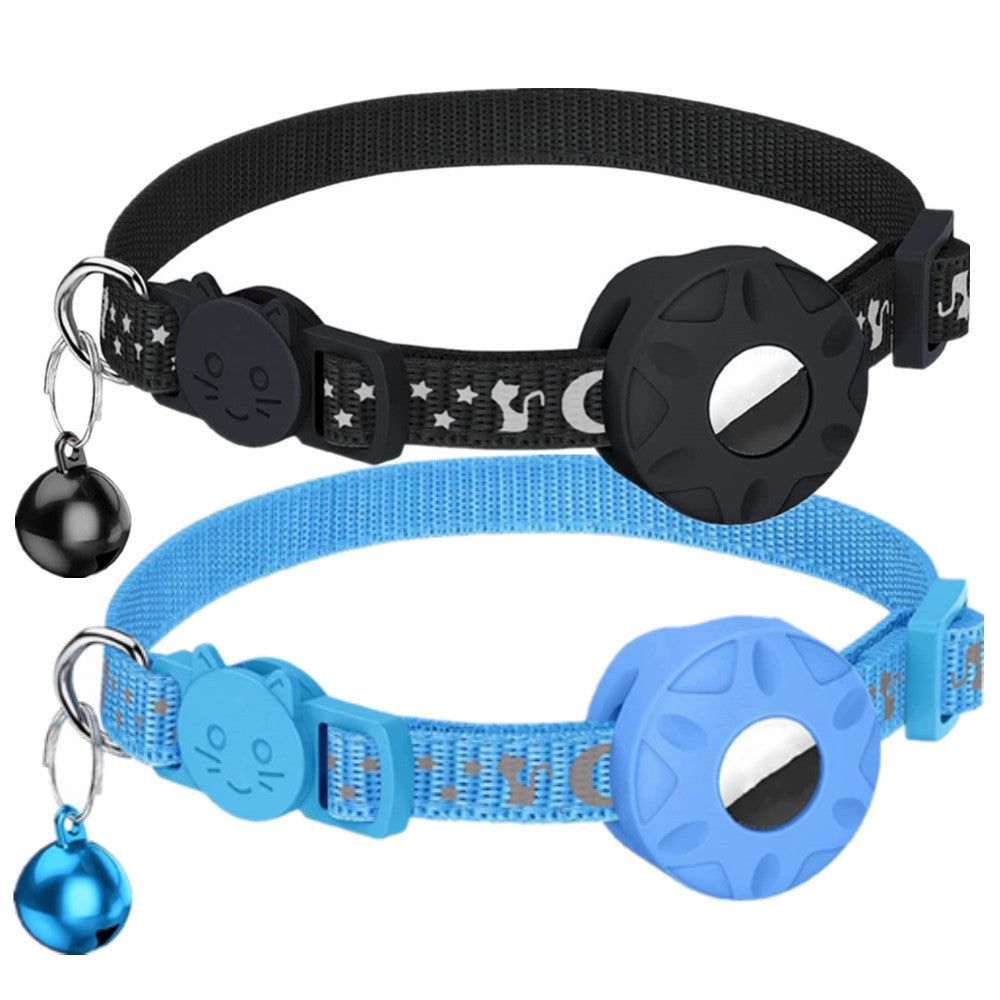 Reflective Star Moon Cat Dog Collar